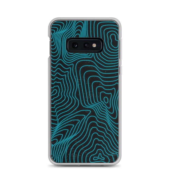 Neon Topographic Clear Case for Samsung® product image (3)