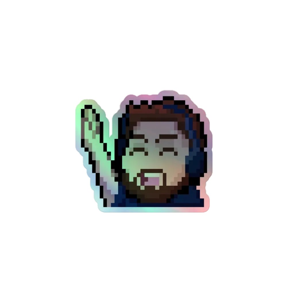 DuncFive Holo Sticker product image (1)
