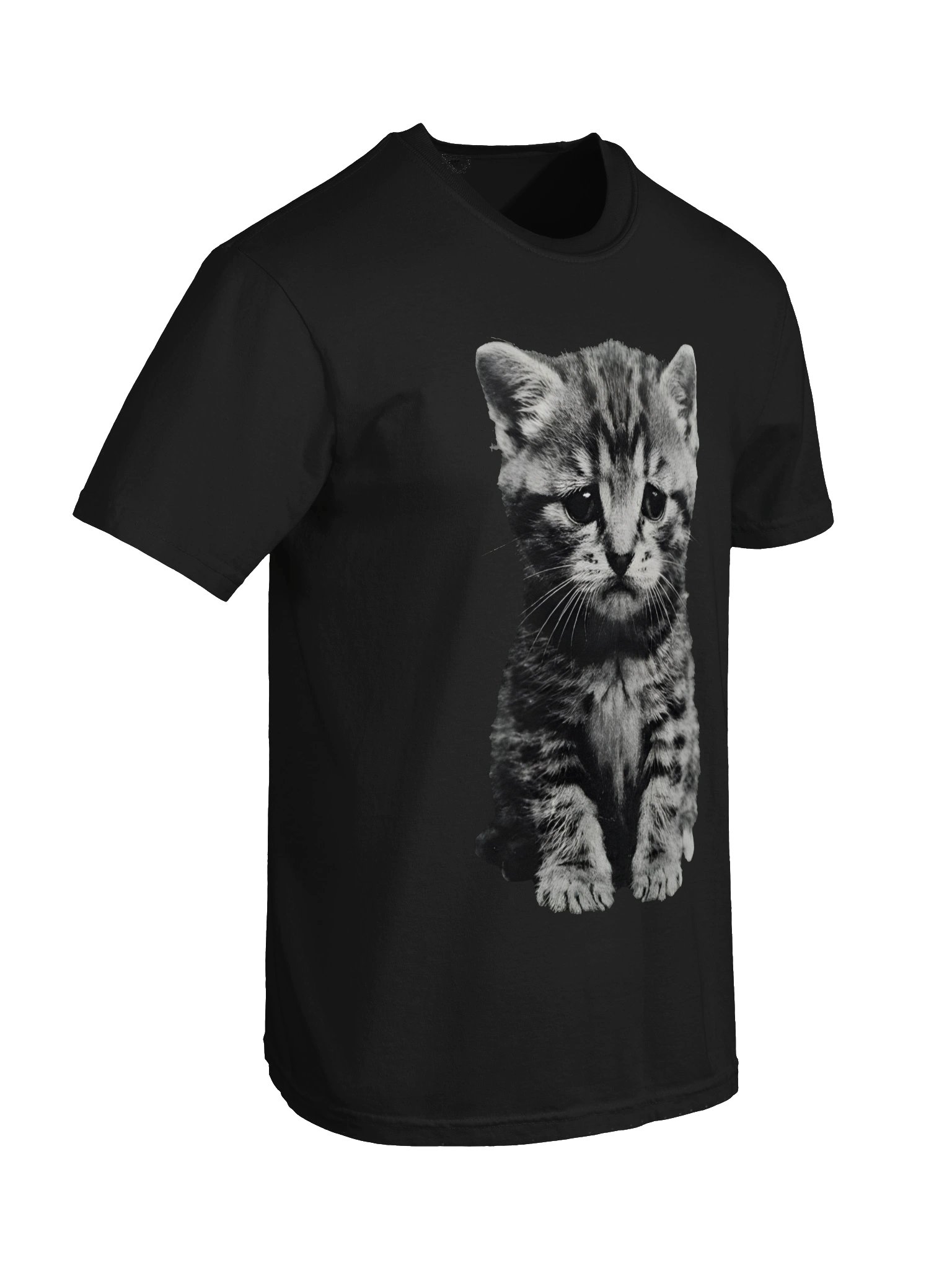 Serious Tabby Kitten Tee product image (6)