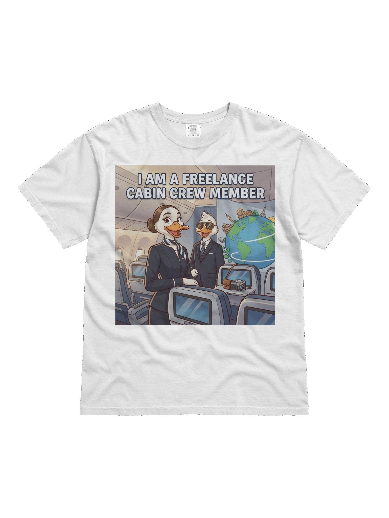 "I Am Freelance Cabin Crew Member" Cabin Crew Duck "Men" product image (5)