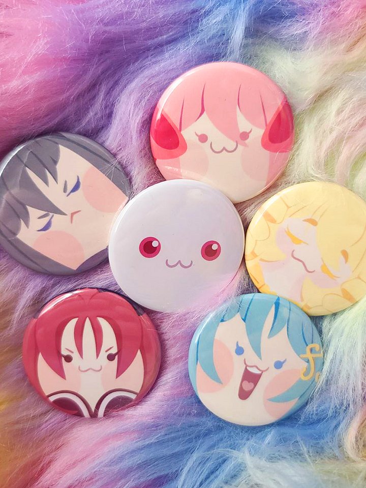 Magical Girls | Button Set product image (1)