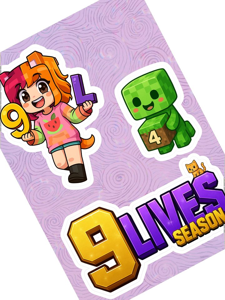 9LS4 Liivya Sticker Sheet product image (2)