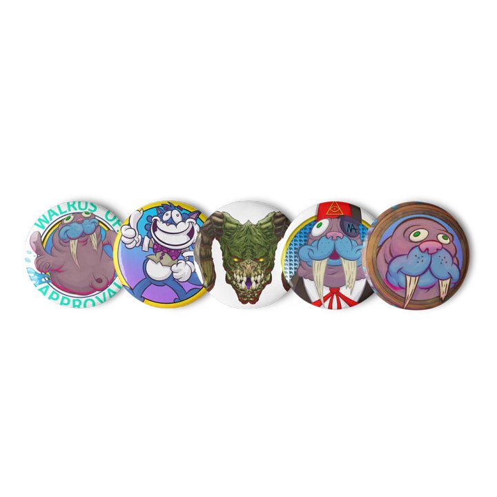 Addiction Gaming Pin Set product image (1)