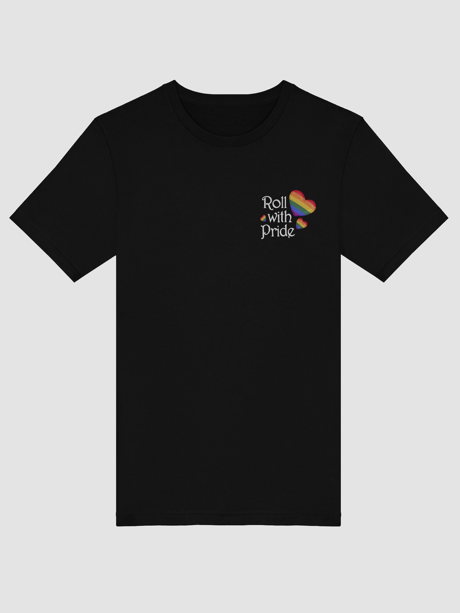 Roll with Pride Supersoft Tee - Pride Hearts product image (48)