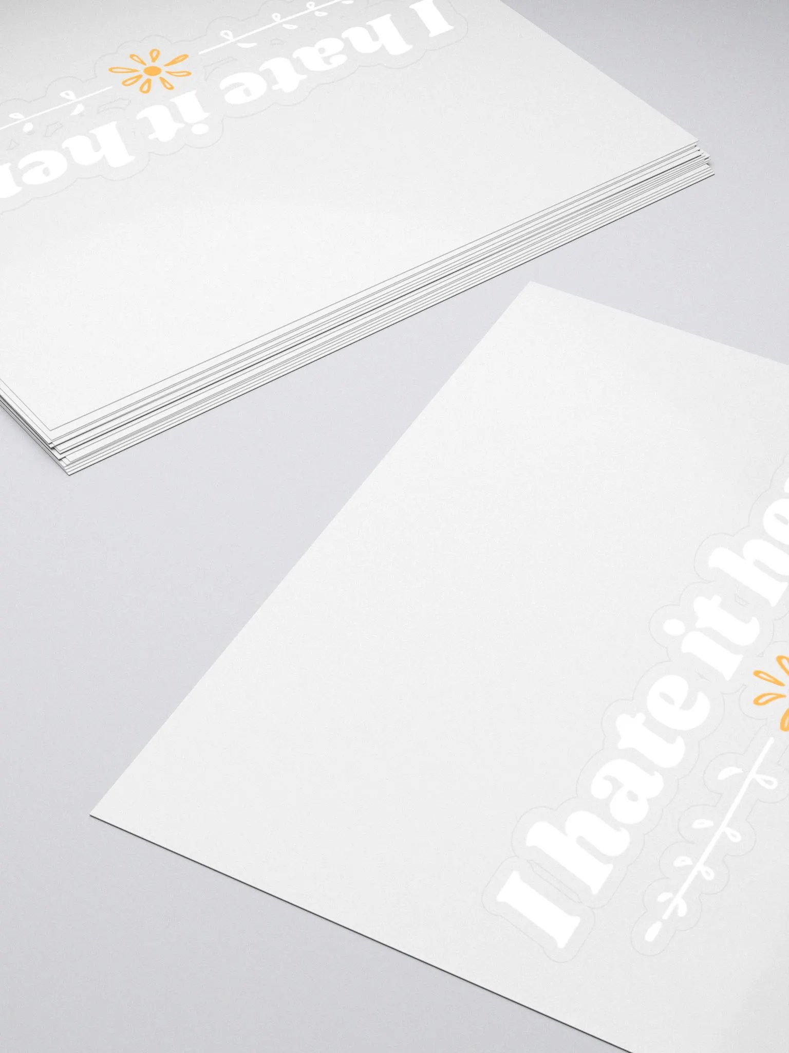 I Hate It Here Sticker V2 product image (4)