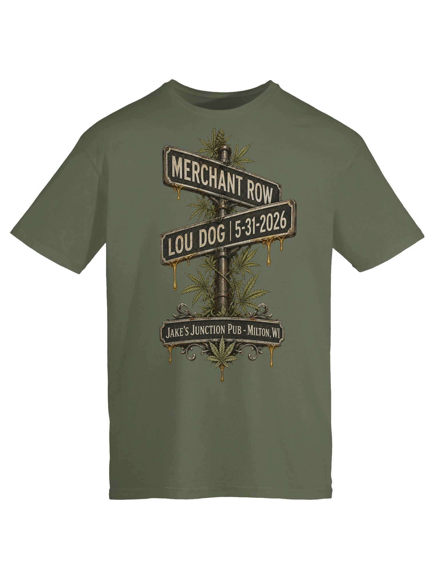 Merchant Row Lou Dog Street Sign Tee product image (5)