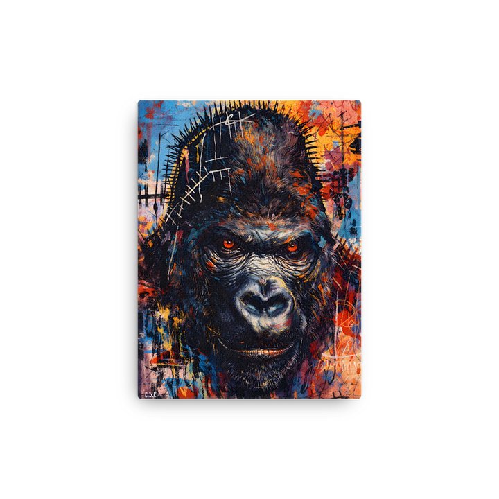 Gorilla Majesty: Urban Graffiti Pop Art by E.S.E. product image (1)