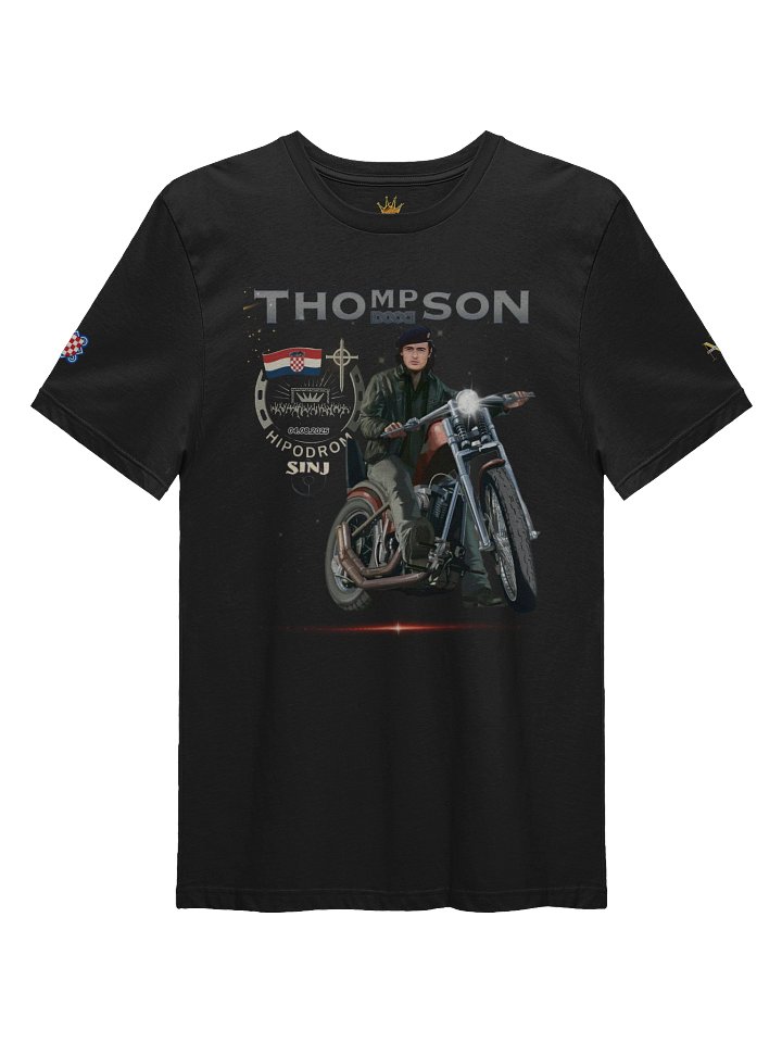 Crowned PNB Thompson Hipodrom Sinj Logo Next Level Tee product image (1)