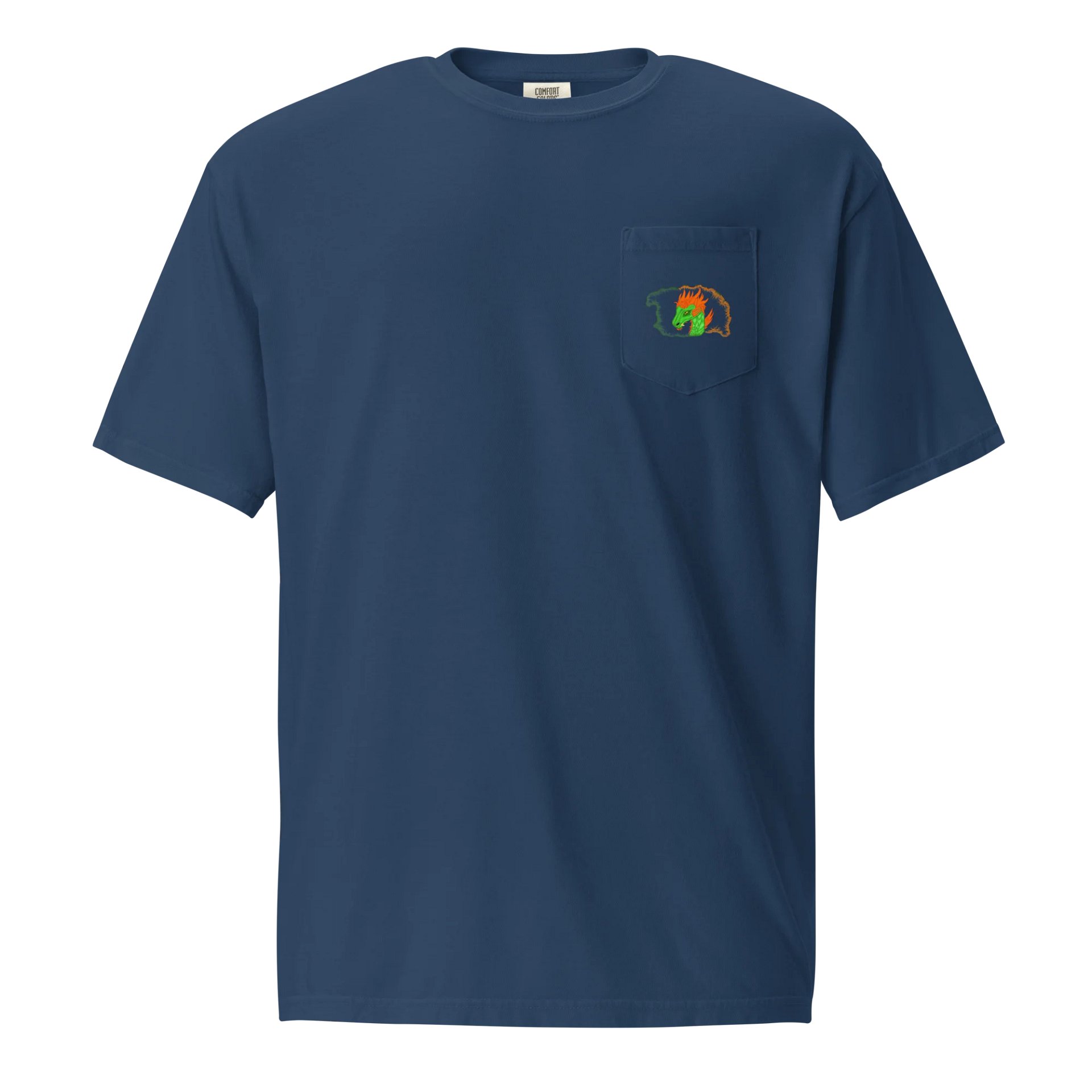 Fierce Dragon Head Pocket Tee product image (1)