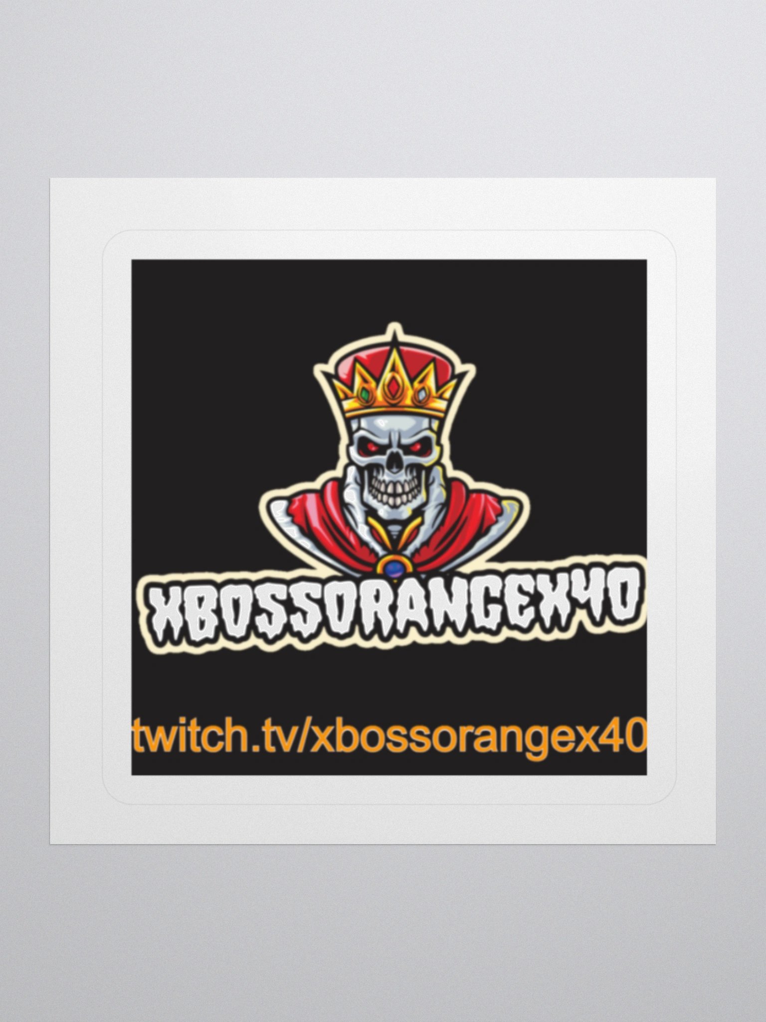 xBossORANGEx40 Sticker product image (3)