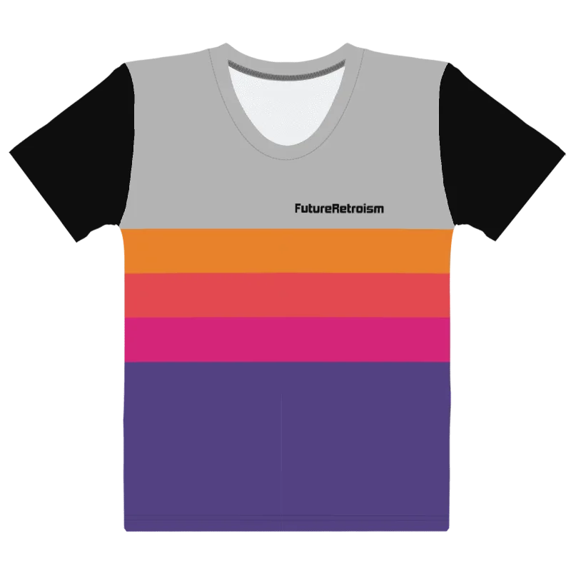 FR AOP Women's Crew Neck T-Shirt product image (3)