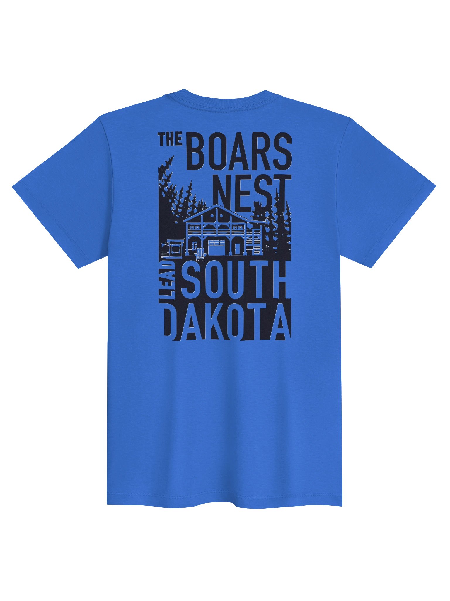 Ladies South Dakota Boars Nest License Plate Tee product image (7)
