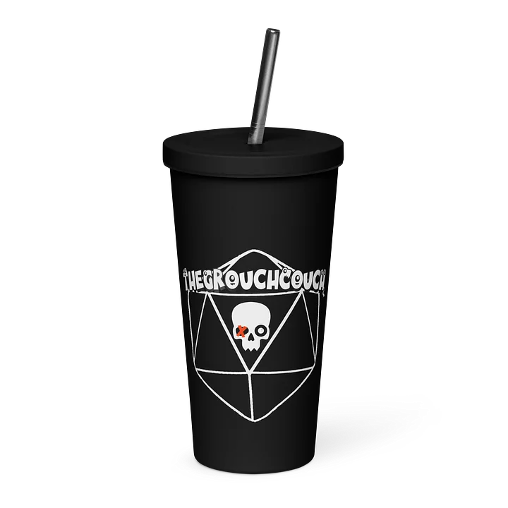 Deathsave Tumbler with straw product image (1)