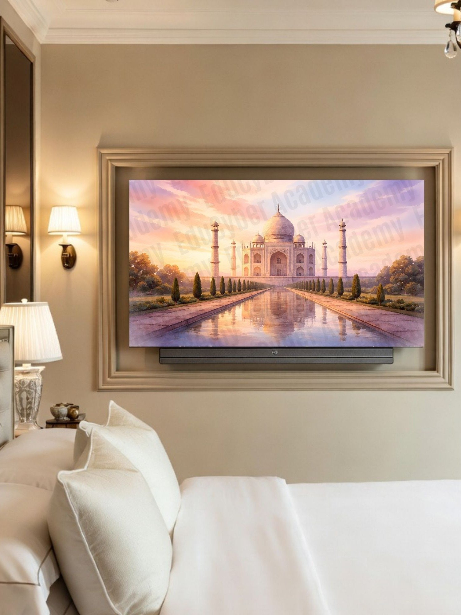 Seven Wonders of the World The Taj Mahal Frame TV Art, Laptop and Desktop Wallpaper 4K Instant Download Digital File product image (3)