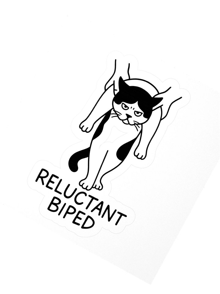 Reluctant Biped Sticker product image (4)