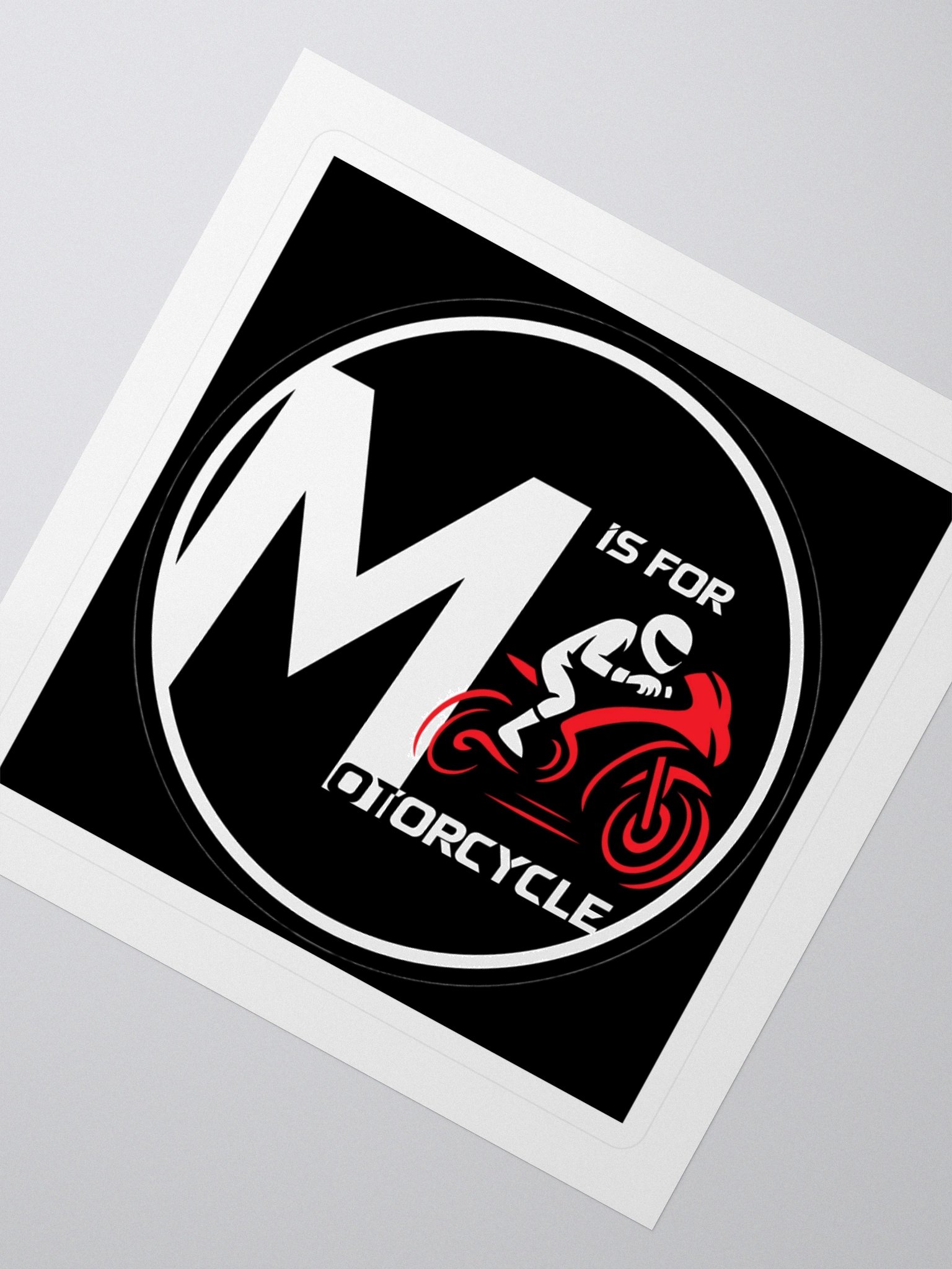 M is for Motorcycle - The Sticker product image (2)