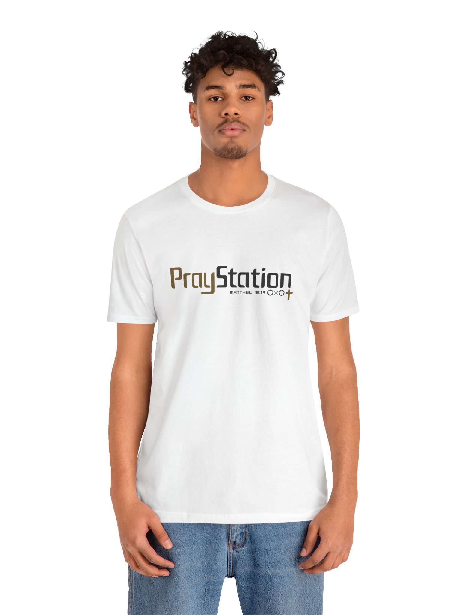LXA PrayStation Classic Tee | Love X Aloha - Faith Collection | Premium Christian Apparel product image (8)