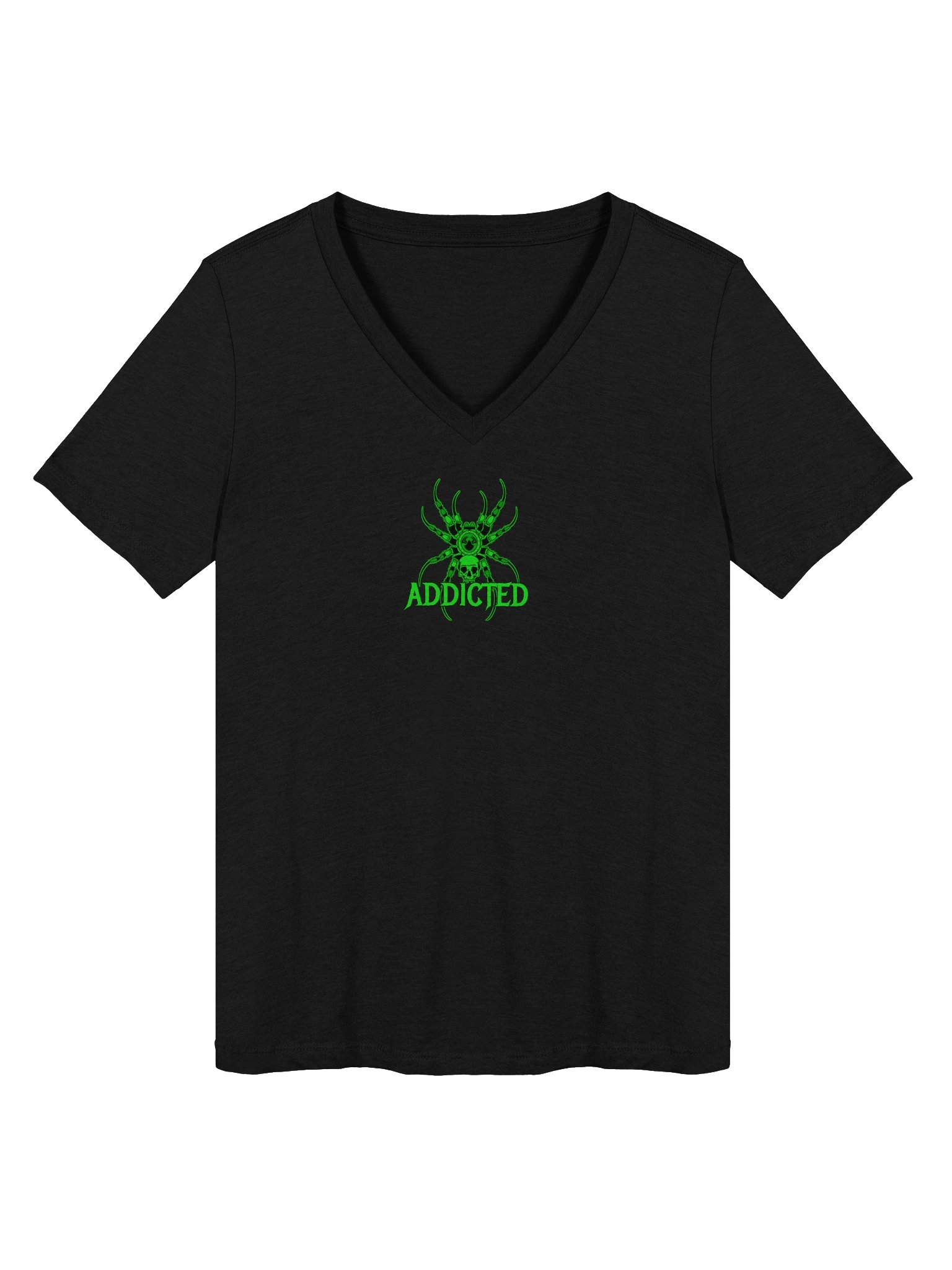 Addicted Women's V-Neck T-Shirt product image (1)