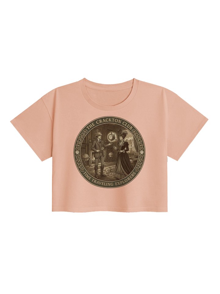 “The Crackton Club – Time Traveling Explorers” – Crop Top product image (13)
