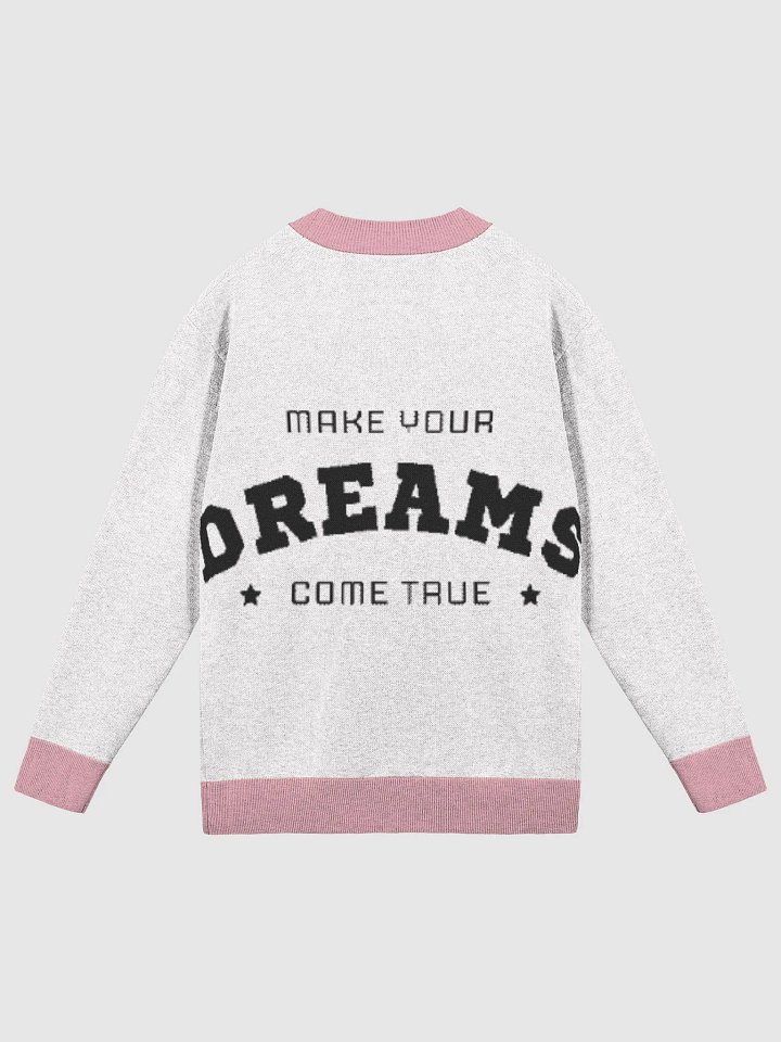 "Make Your Dreams Come True" Knitted Sweater product image (8)