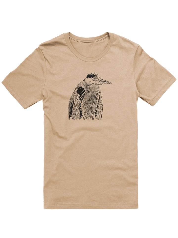 Great Blue Heron Birdwatching T-Shirt product image (1)