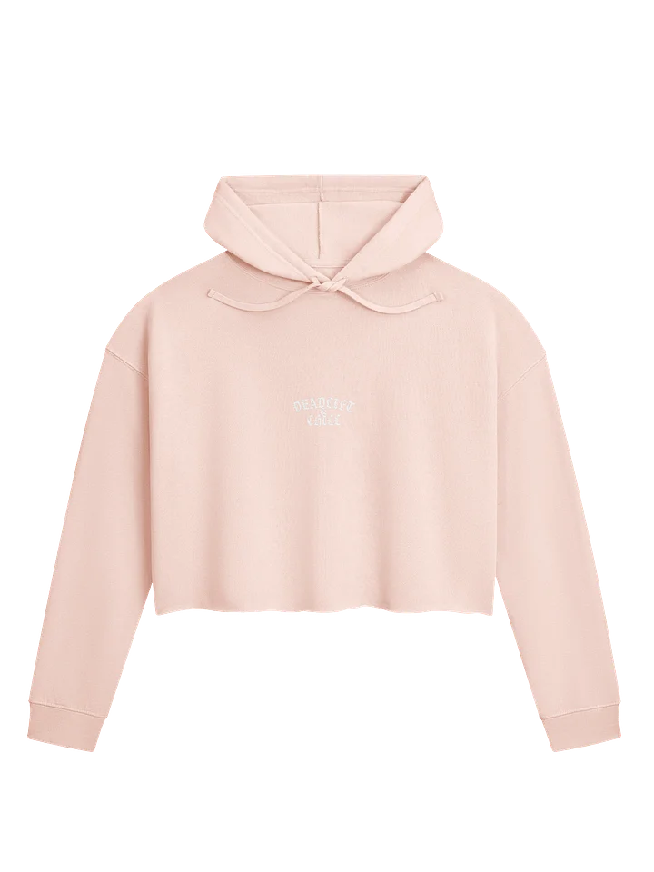 DEADLIFT & CHILL CROPPED HOODIE product image (17)