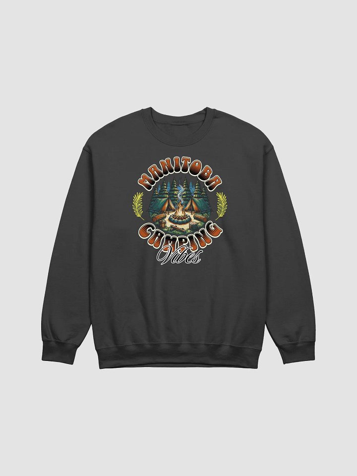 Manitoba Camping Vibes Cozy Crewneck product image (1)