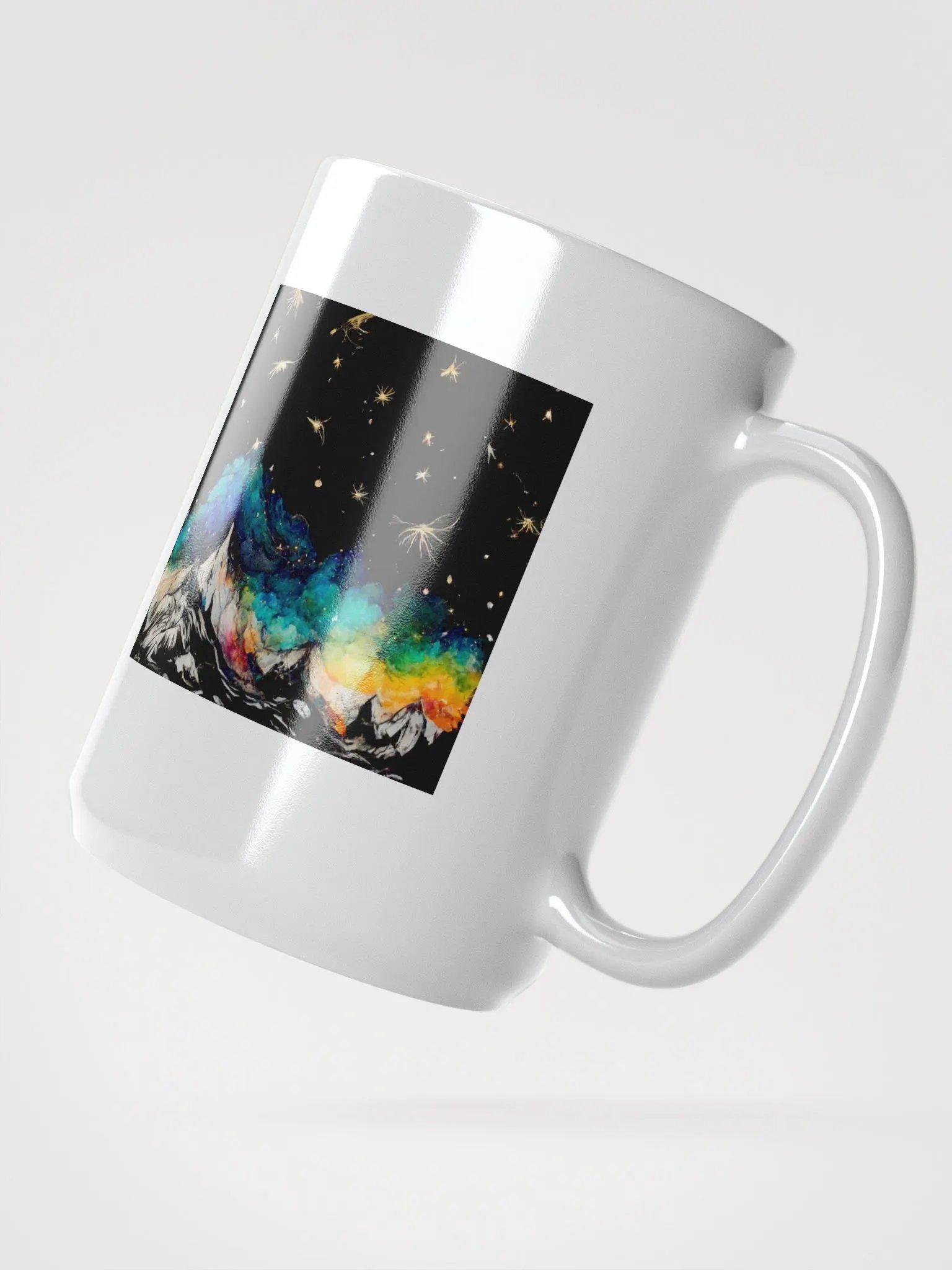 Aurora Borealis Night Sky Mug product image (2)
