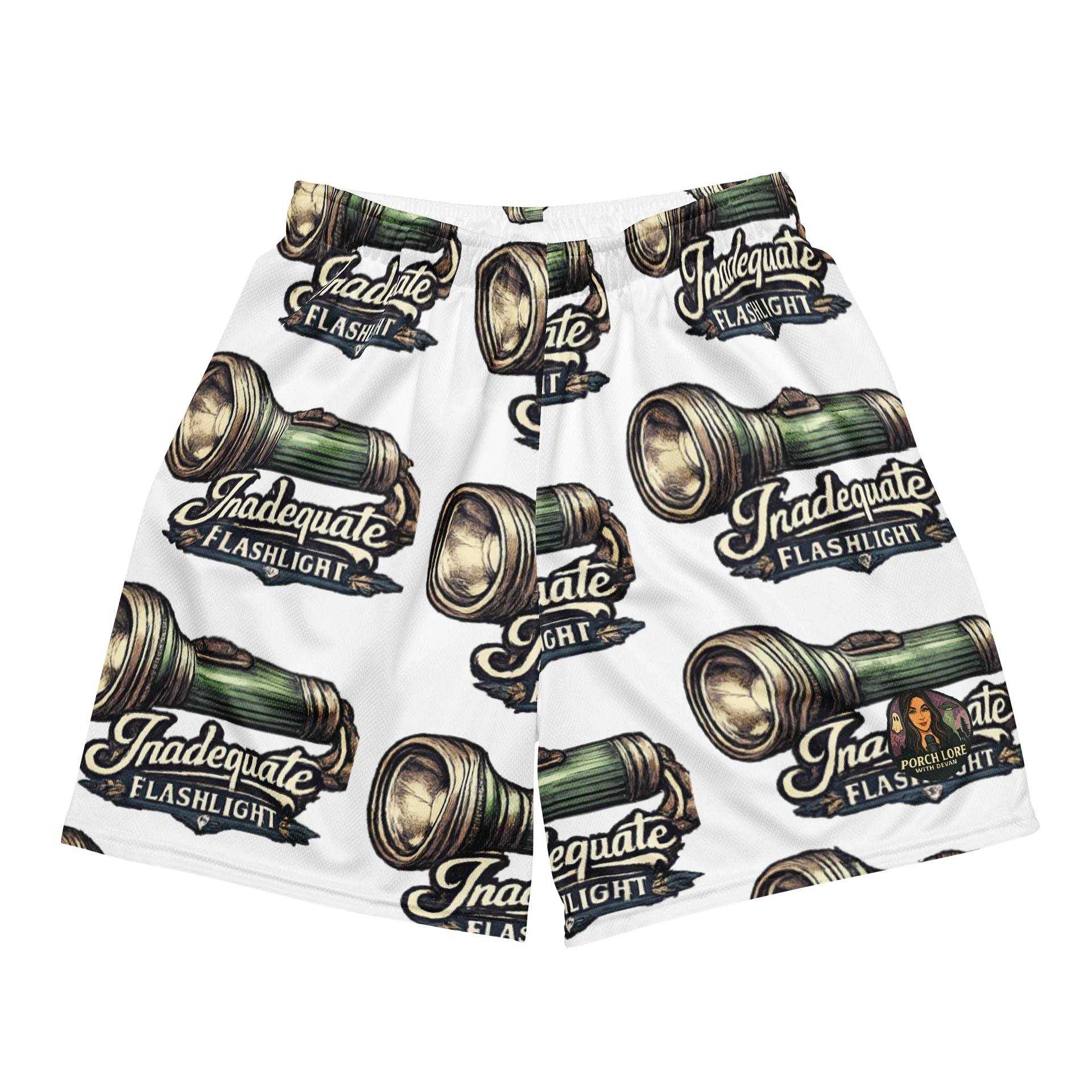 INADEQUATE FLASHLIGHT UNISEX SHORTS product image (2)
