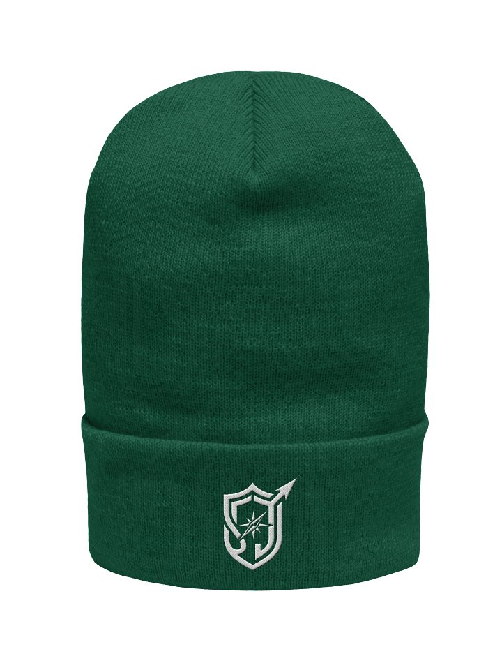 Crest Beanie — Ivory Mark product image (1)