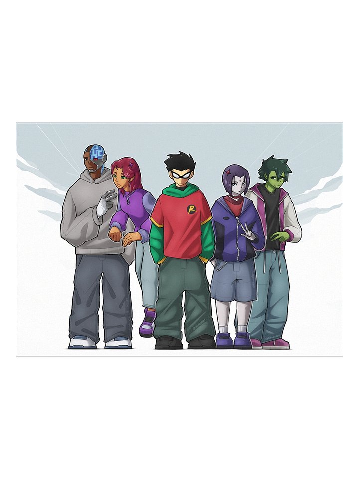 "TEEN TITANS" Poster product image (1)