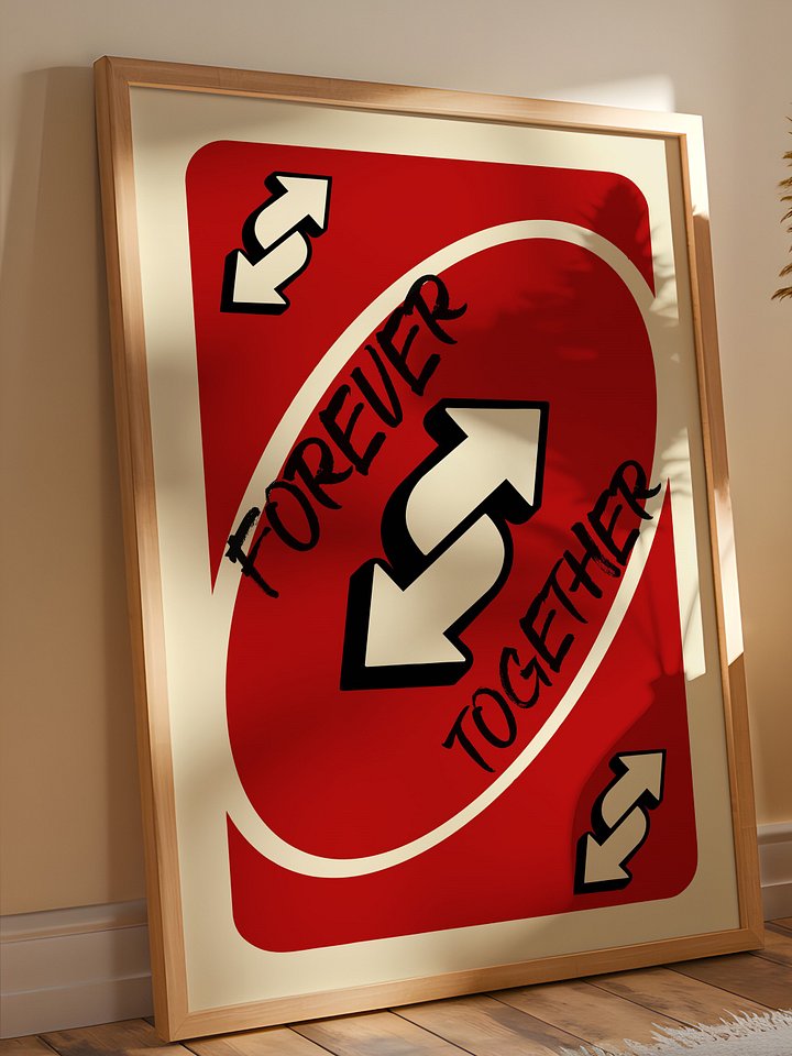 Forever Together Wall Art Red product image (2)