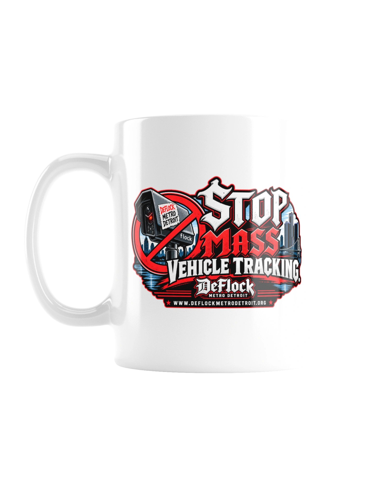 Stop Mass Vehicle Tracking Mugq product image (2)