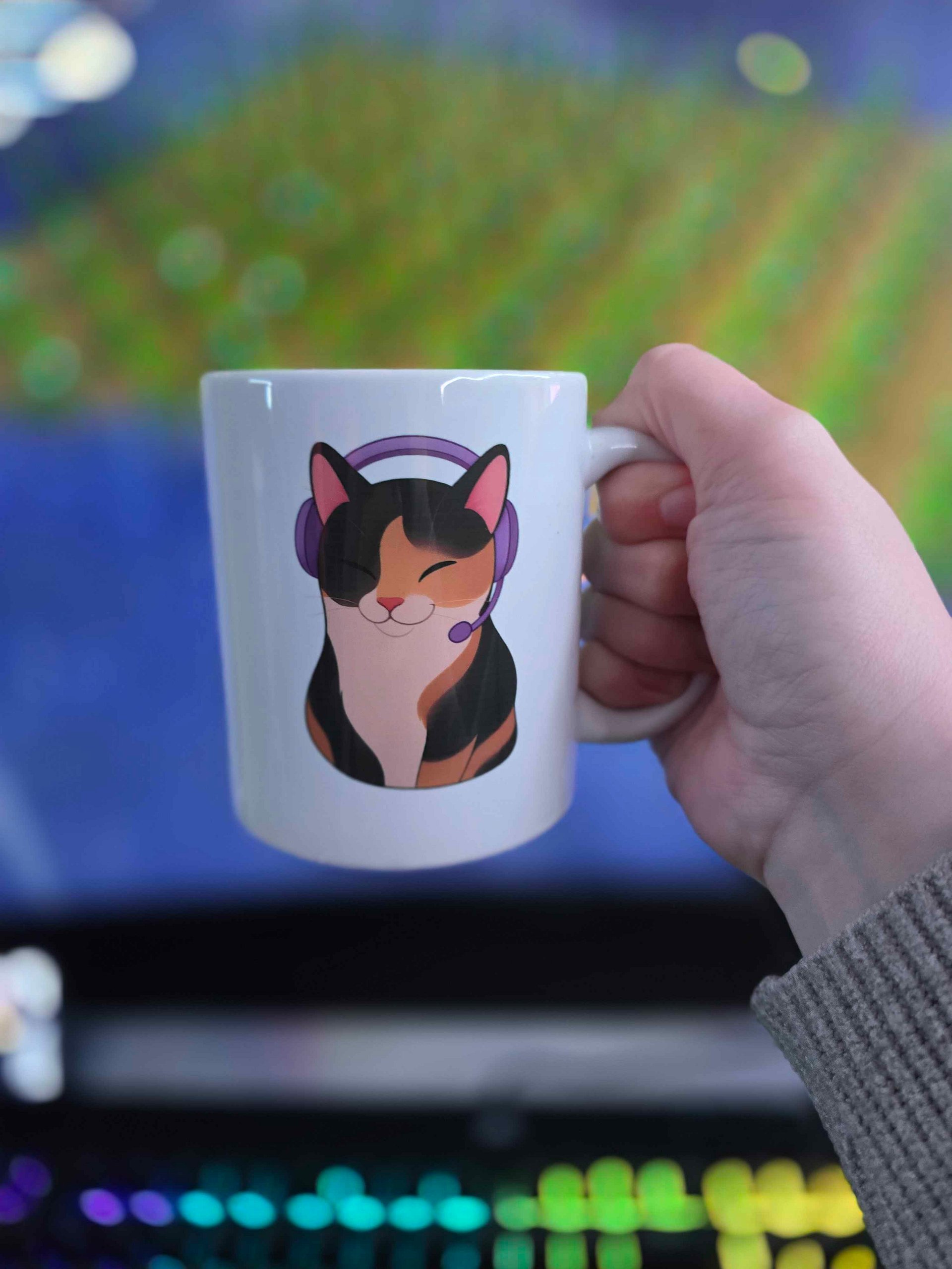 Gamer Kitty Mug product image (1)