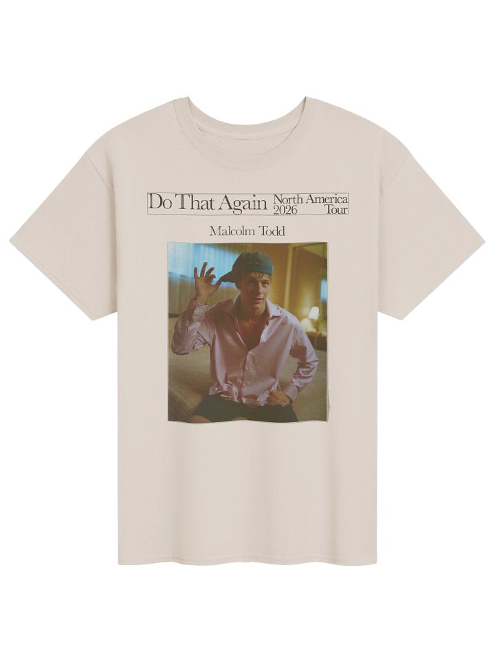 Malcolm Todd Do That Again Tour 2026 Merch Tshirt product image (1)