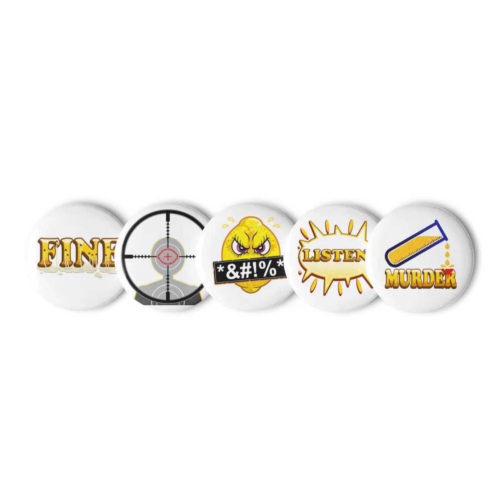 LetitiaLemon Button Badges Set 2 product image (7)
