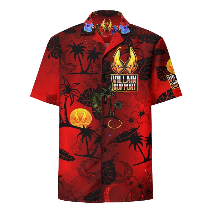 Hawaiian Shirt- Villainous Red product image (1)