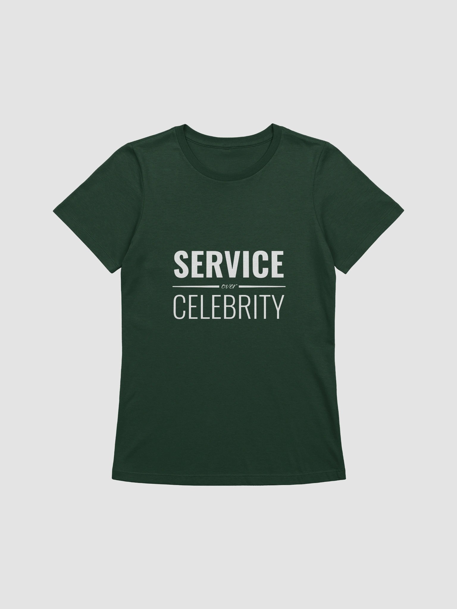 Service Over Celebrity - Women's Relaxed Fit Tee product image (71)