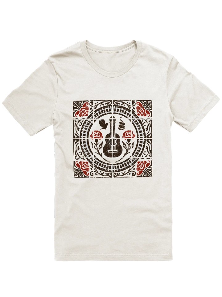 Hadestown Spanish Tile T-Shirt – Bella+Canvas Supersoft Greek Myth Broadway Tee product image (1)