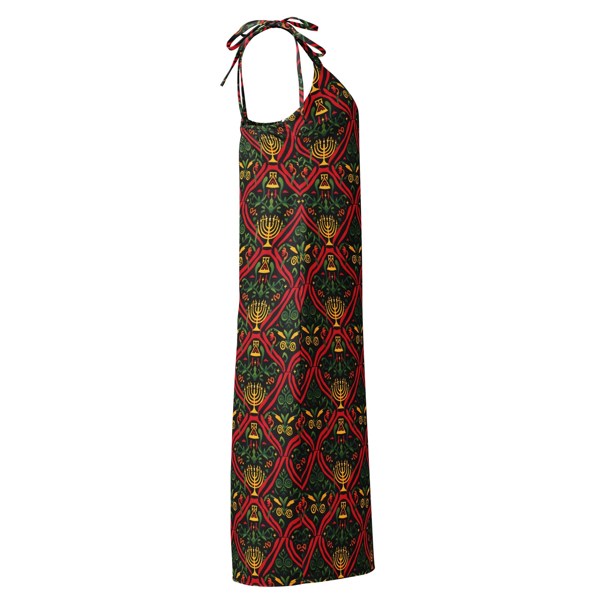Heritage & Grace: Kwanzaa Kinara Slip Dress product image (6)