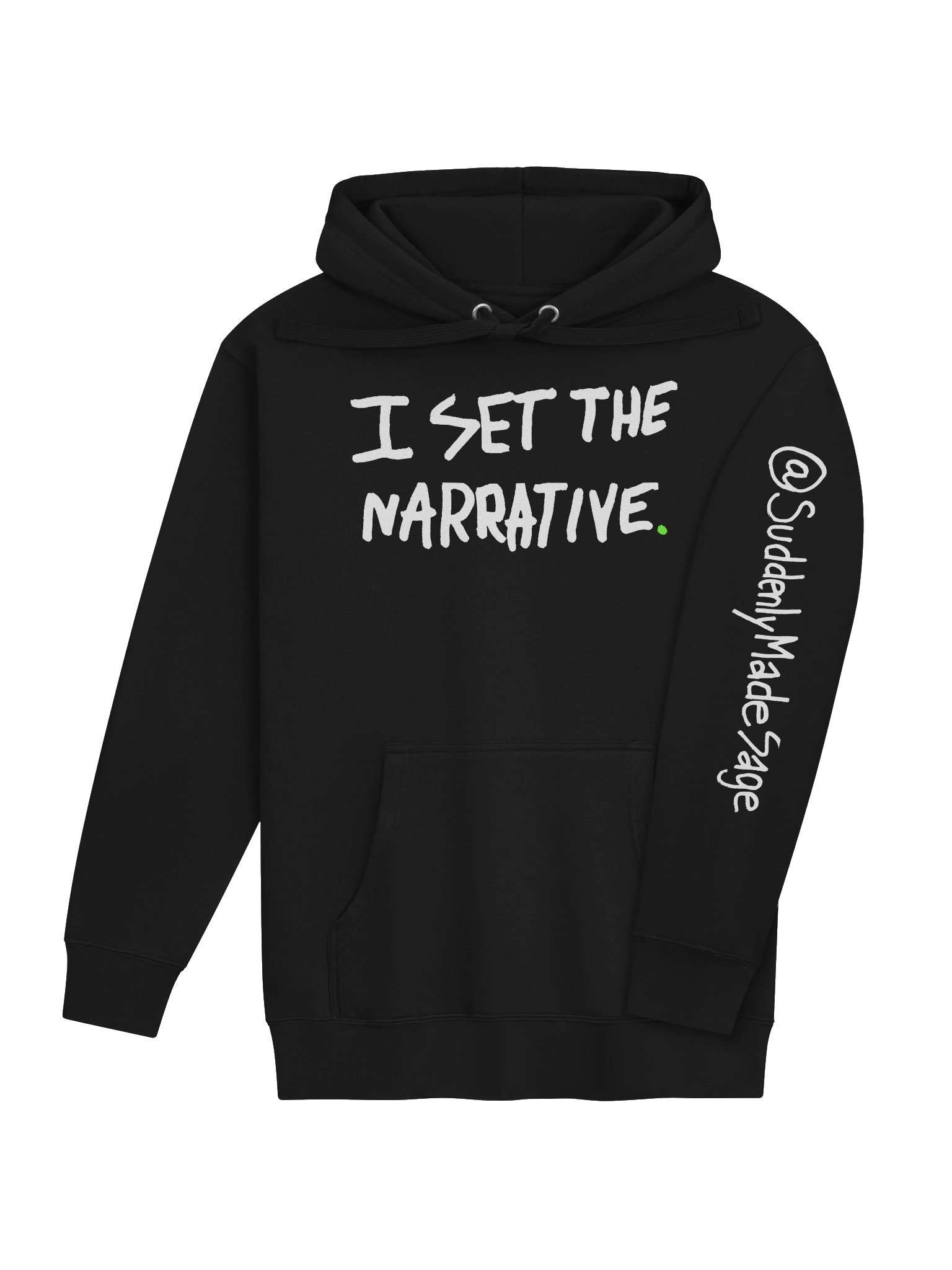 Blackout Hoodie — I Set the Narrative product image (4)