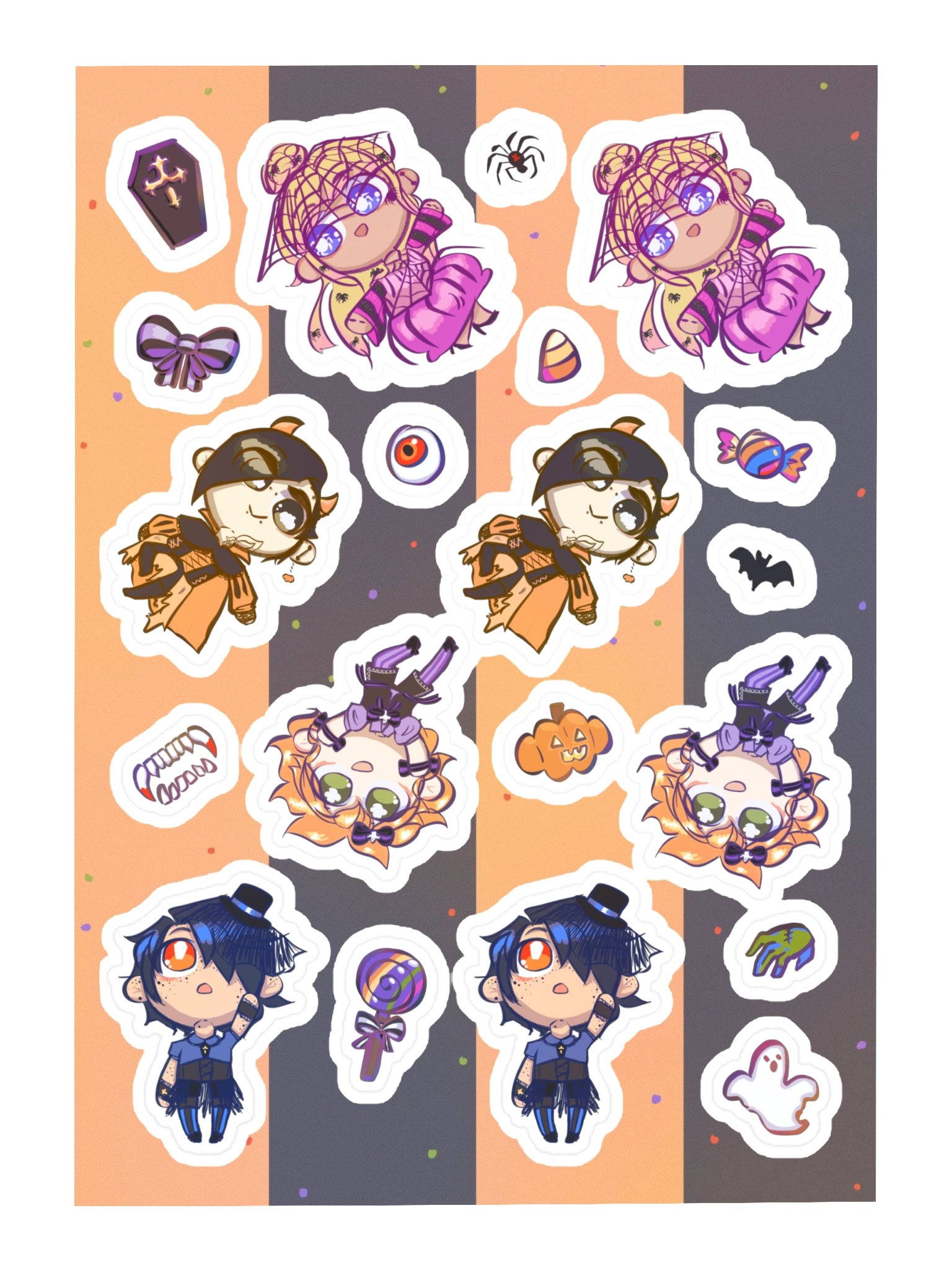 Halloween 2026 Sticker Sheet product image (1)