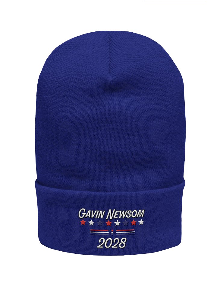 Gavin Newsom 2028 Cuffed Beanie product image (3)