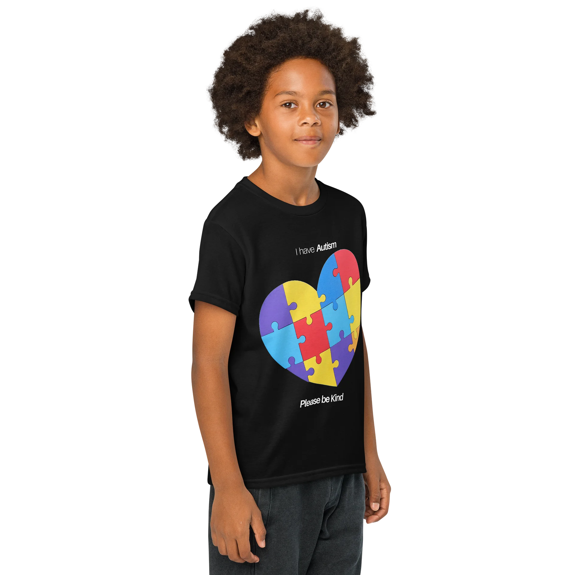 I Have Autism Please Be Kind Kids T-Shirt product image (5)