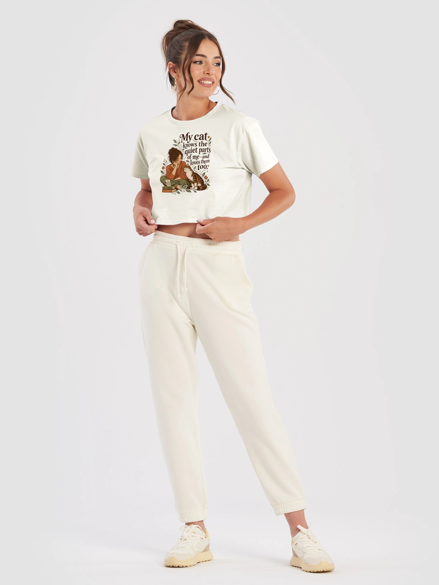 My Cat Knows The Quiet Parts [Crop Top] product image (1)