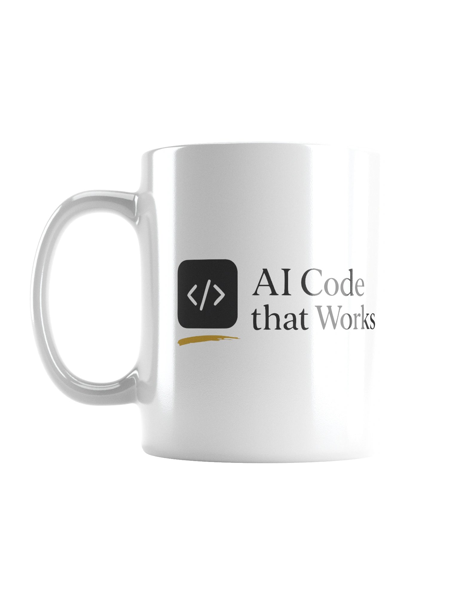 AI Code That Works Glossy Mug product image (1)