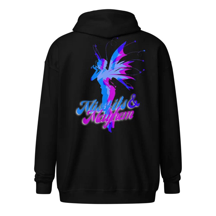 Missfits and Mayhem Chaos Fairy Zipper Hoodie product image (1)