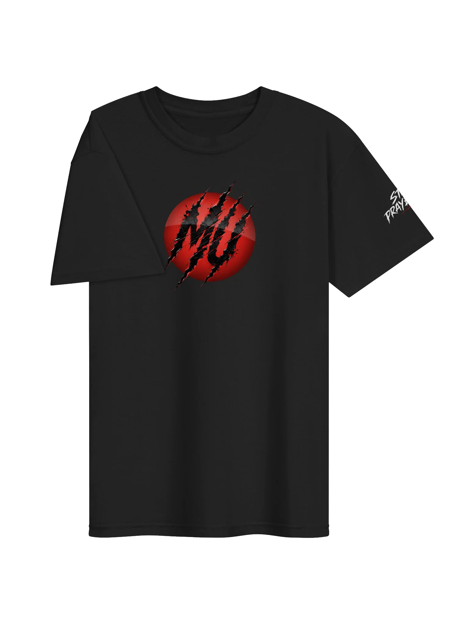 Mysteries Unknown Logo T-Shirt | Stay Prayed Up Sleeve Edition product image (3)
