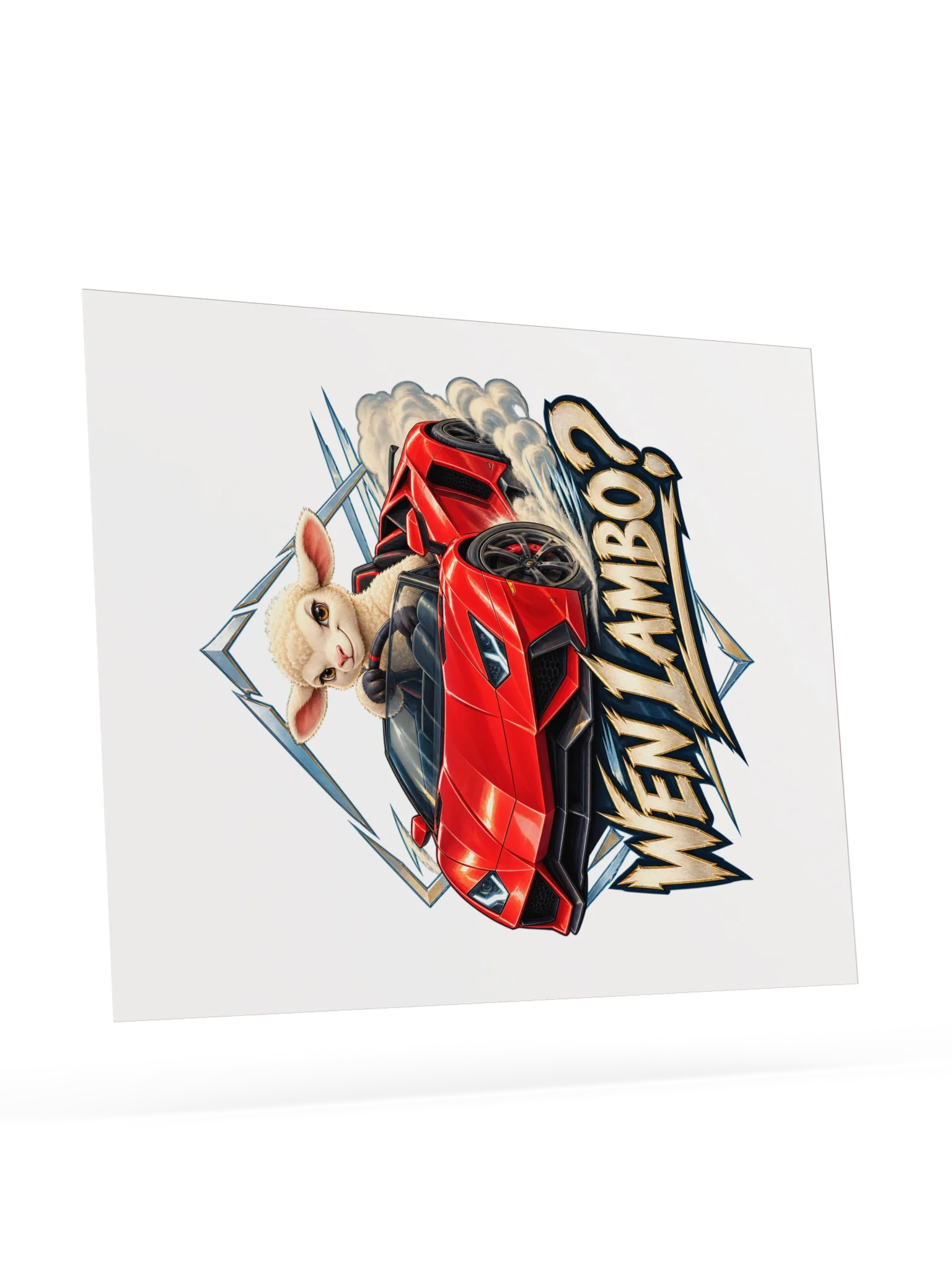 Wen Lambo? Matte Poster preview 12