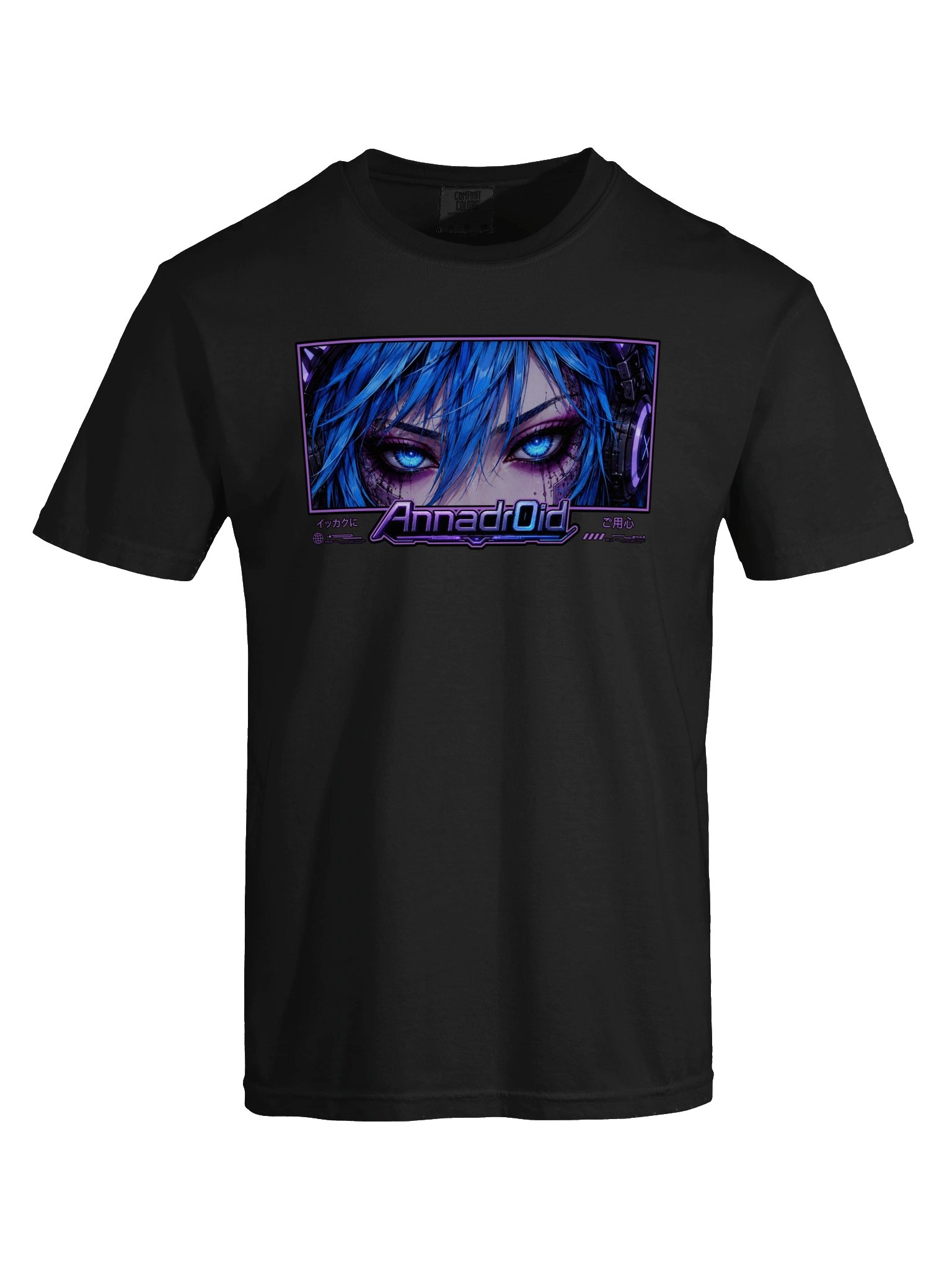 Annadroid Neon Cyberpunk Tee product image (5)